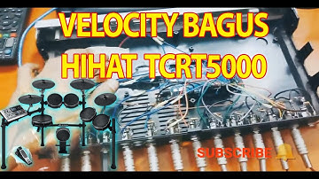 DRUM ARDUINO MEGA 16 CHANNEL VELOCITY HIHAT TCRT5000