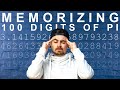 Memorizing 100 Digits of Pi in 1 Day