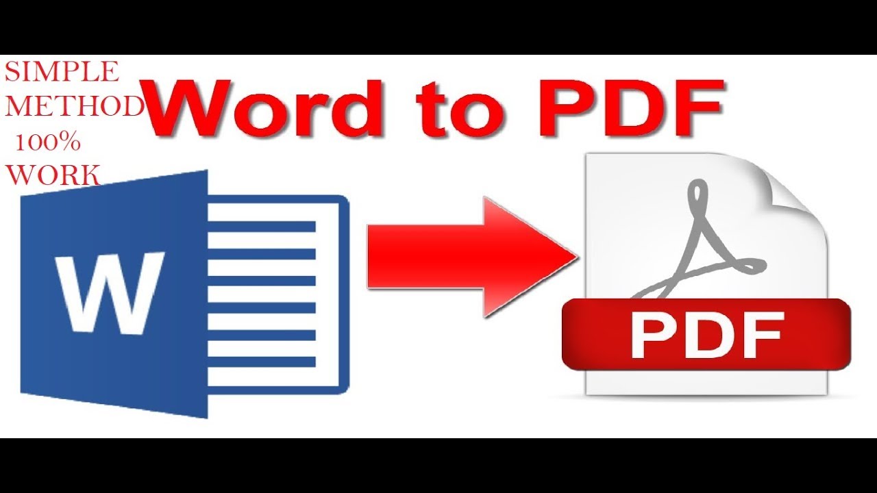 How To Convert Word Into Pdf Without Using Any Software Or