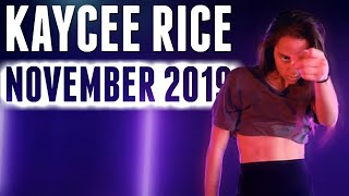 Kaycee Rice - November 2019 Dances
