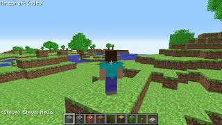 Minecraft Indev Multiplayer Test #1