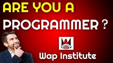 all programmers should watch this video hosted by wap institute powered by sweetus media er saurav