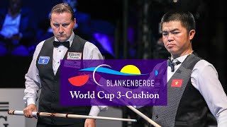 3-Cushion World Cup Blankenberge 2018 - Eddy Merckx vs Nguyen Quoc Nguyen