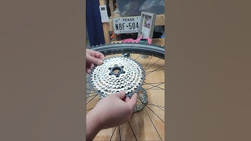 New 12 speed Shimano SLX cassette install #asmr #mtb #mtblife #trail  Himalo frame build #shorts