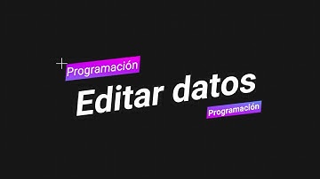 Capitulo 10: Editar Datos - MVC - ASP.NET CORE
