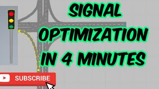 VISSIM Tutorial - 9 Signal Optimization || How to Optimize Signal in VISSIM