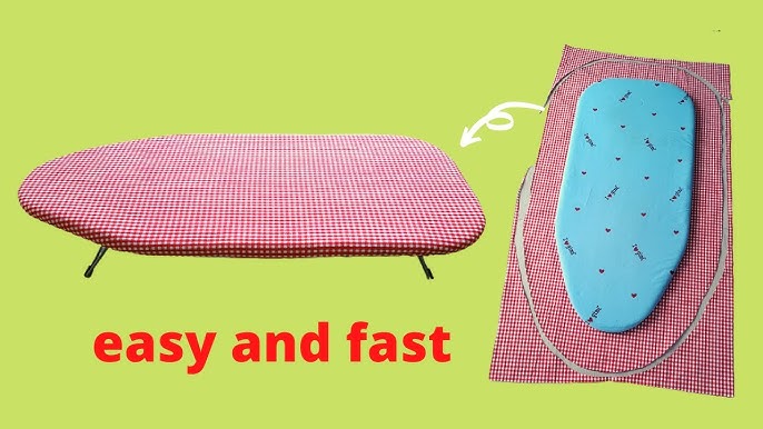 How to Make a New Ironing Board Cover and Pad 