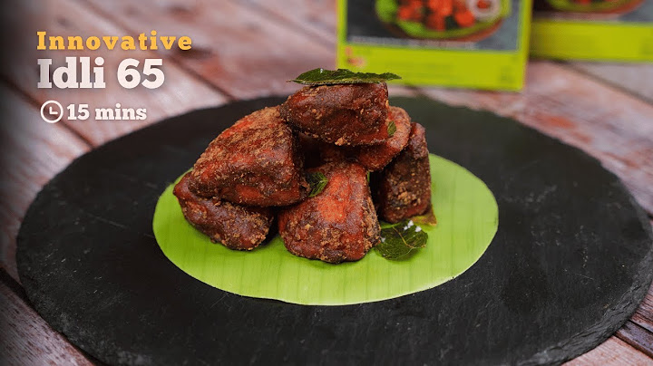 Idli 65 | Cookd Idli 65 | Madras 65 Masala | 65 Recipes | Cookd