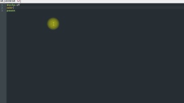 batch file tutorial 9 (Customizing the console)