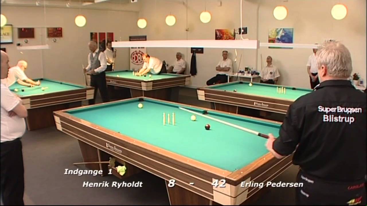 Dm Keglebillard Individuelt 2015 Henrik Ryholt Søborg Erling Pedersen Vejby