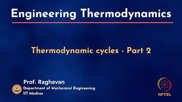 Tutorial 9 - Thermodynamic cycles - Part 2