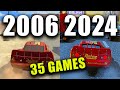 All disney pixar cars games 20062024 all 35games  gameplay review all platforms