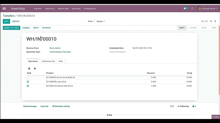 How to configure Split/Extract Delivery Order | Odoo App Feature #SplitDeliveryOrder  #odoo16