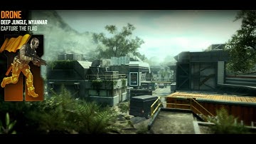 Call Of Duty Black Ops 2 flawless Capture the Flag on Drone.