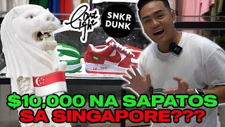 $10,000 NA SAPATOS SA SINGAPORE FIRST OUT OF THE COUNTRY VLOG!