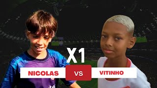 GRANDE TREINO PARA O X1 DO NOVO NEYMAR * VITIN vs NICK *