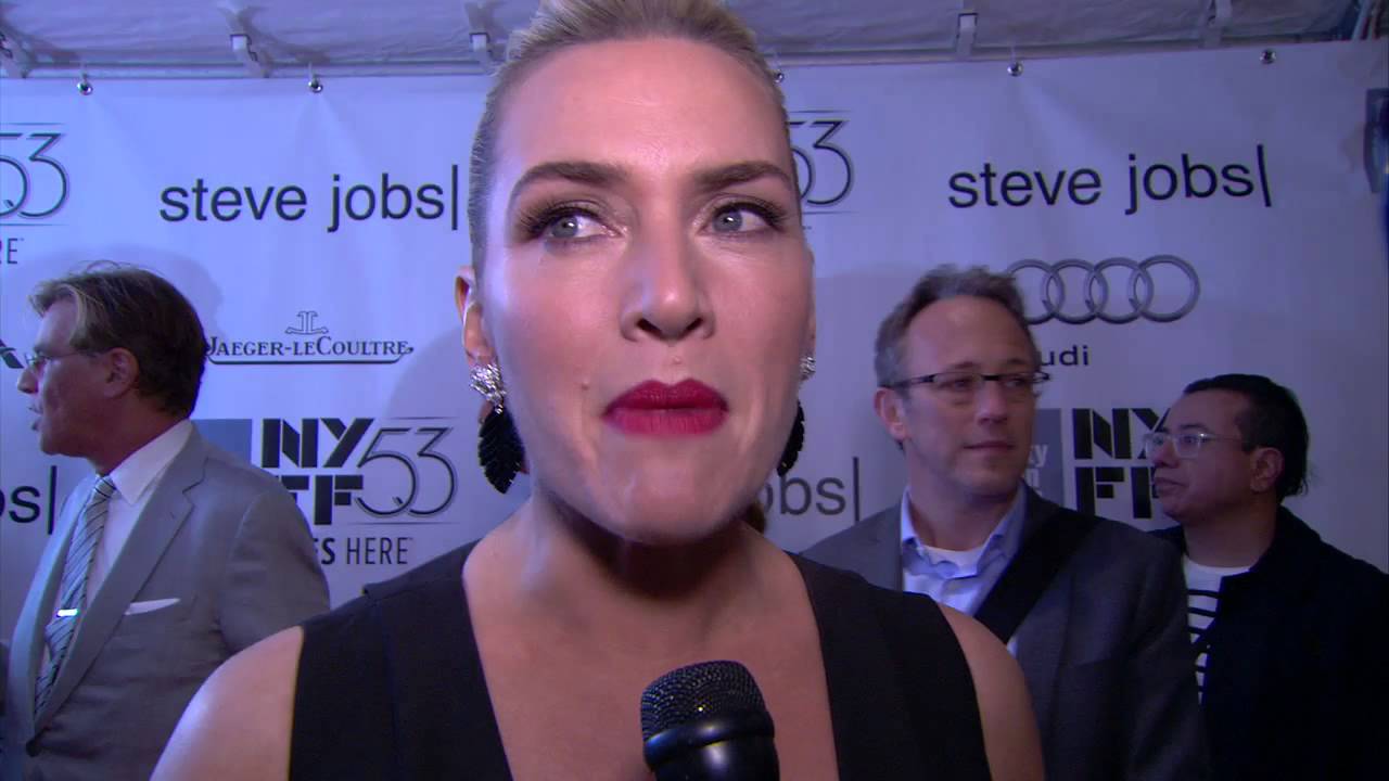 Steve Jobs Kate Winslet "Joanna Hoffman" Movie Premiere Interview