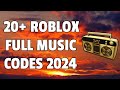 20 roblox full music codesids may 2024 working roblox id