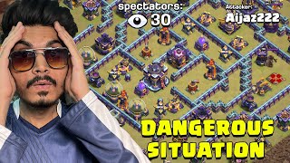 MOST DANGEROUS situation for me till now (Clash of Clans)