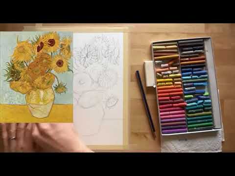 Mĩ Thuật 8-Chủ đề 8- Bài 1: Mô phỏng tác phẩm của HS Vincent Van Gogh