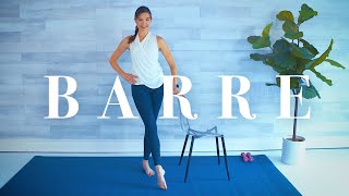 Barre Workout for Beginners & Seniors // Fun Full Body Ballet Inspired Exercises