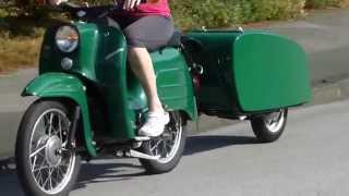 Simson Schwalbe Einspur-Anhänger