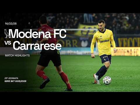 Highlights Serie BKT: Modena - Carrarese 2-0