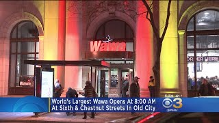 World's Largest Wawa Opens In Old City
