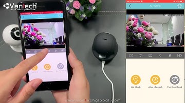 Hướng dẫn cài đặt và kết nối ứng dụng Vantech V3 trên điện thoại