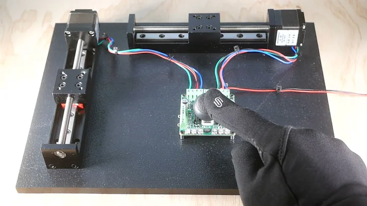 Joystick Stepper Motor Controller for XY Stage | Buy now | No Coding