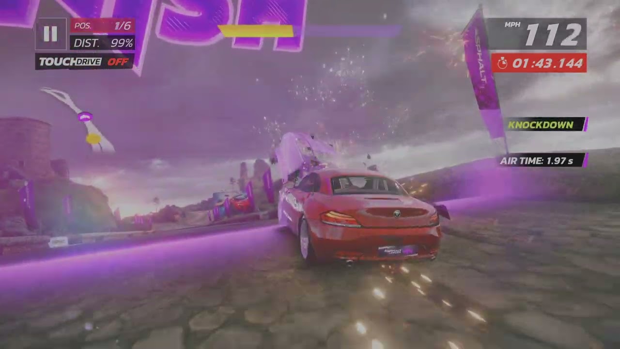 Asphalt Legend how to cheat for first place 