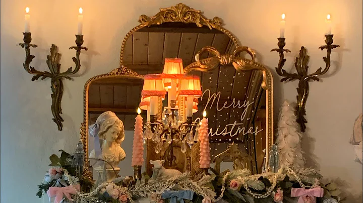 Christmas Home Tour "2025" Part 1 | Marie Antoinette Inspired Christmas Tree