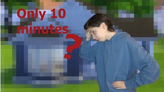 A perfectionist does the 10 minute build challenge | Sims 4 |