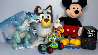 Toys Under High Voltage With Bluey Dance And Play, Mickey Mouse, Toy Story RC Buzz And More  - #5