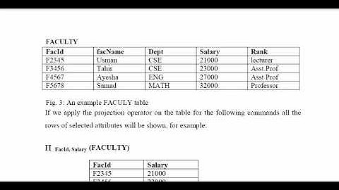 Database Systems  |  Lecture No. 09