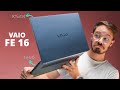 UM BELO NOTEBOOK PARA TRABALHO! Vaio FE 16