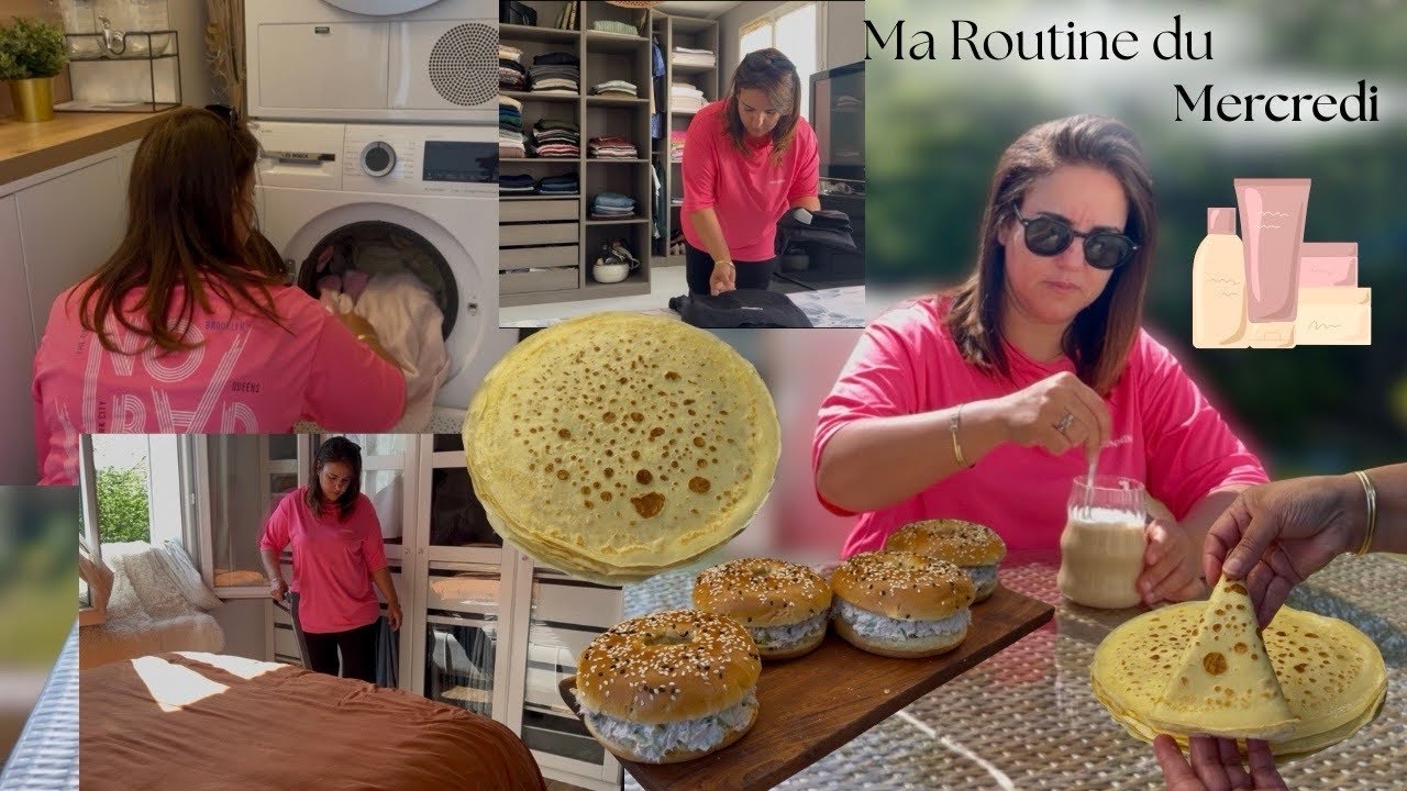 ROUTINE MOTIVANTE💪🏻|نهاري مع وليداتي كامل بالحيوية🧑‍🧒‍🧒طبخ خفيف🥘و تنظيم 🫧كيعطيك طاقة جديدة