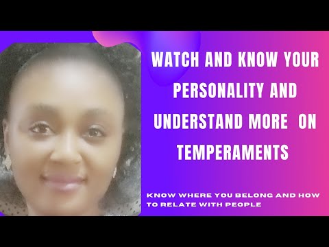 Vídeo: Com Saber Qui Sóc Per Temperament