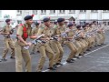 Sainik School Bijapur  XI & XII Drill, 10 Sept 2013  Adilshahi,march off