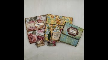 Video – Cute Accordion Pockets – BONUS Miniature/Dangle Size Too – Inspired by @Spunky Misfit Girl