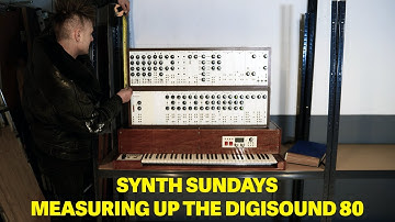 THE DIGISOUND 80 MODULAR SYNTHESIZER - SYNTHESIZER SUINDAYS