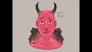 devil girl - speedpaint