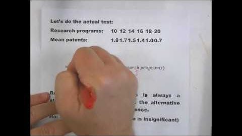 Linear Regression t test for Slope