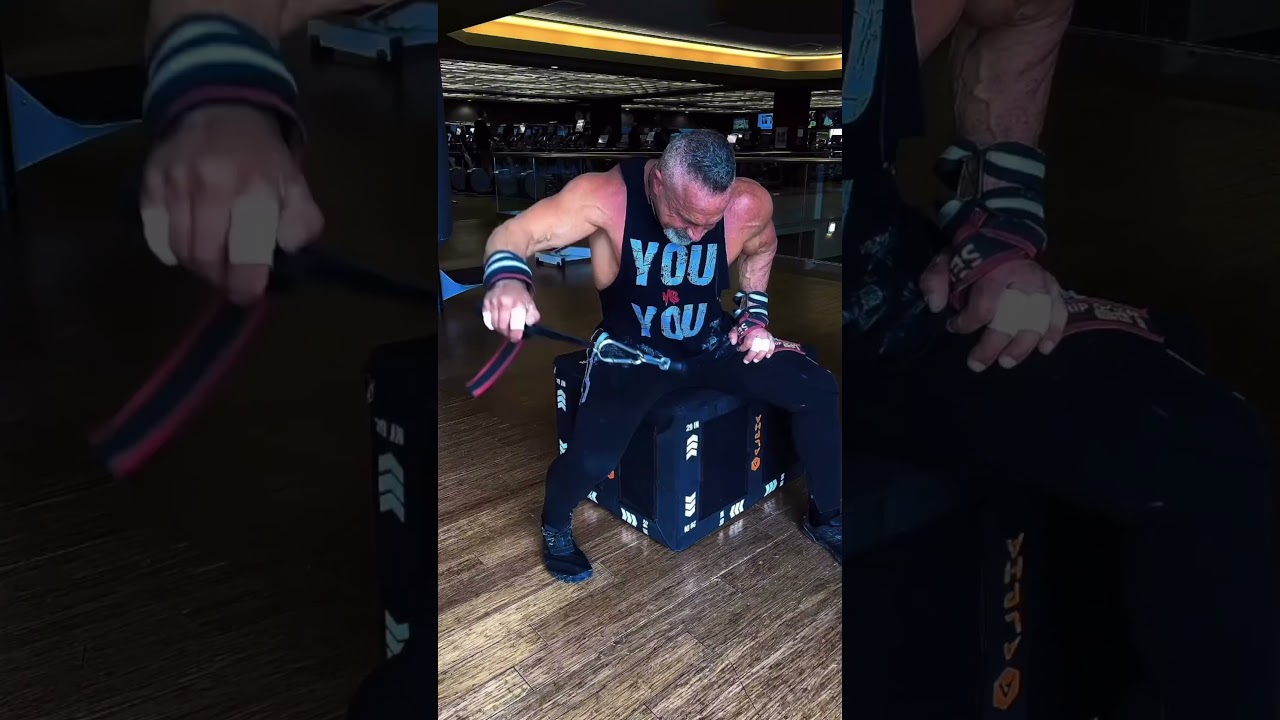 Seated cable side laterals done one arm at a time are an absolutely amazing way to focus in