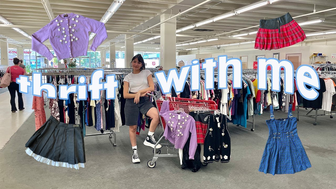 THRIFT WITH ME // thrifting in *HAWAII* for the first time!!!