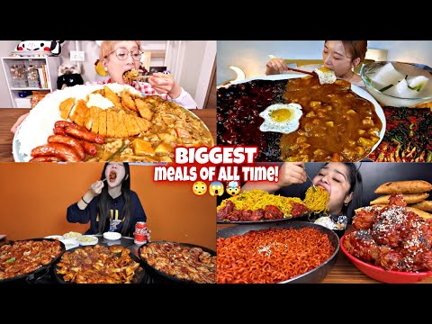 Mukbangers BIGGEST Meals Of All Time! 🙀🥵😵