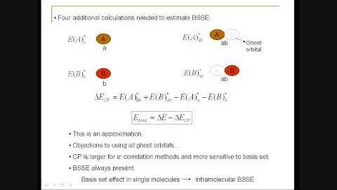 Basis set superposition error - Part 2