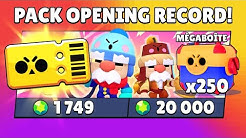 RECORD DU MONDE! JE DEBLOQUE TOUS LES BRAWLERS dans ce PACK OPENING BRAWL STARS COMPTE 0 TR!