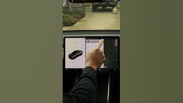 How to find Superchargers on the Tesla Map #shorts