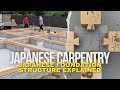 Japanese foundation structure explained  dodai   setting up the dodai foundation beams